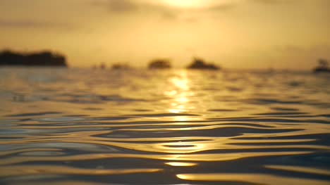 Sunset-Reflecting-Off-Sea-at-Dusk
